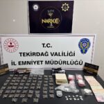 Tekirdağ’da uyuşturucu operasyonu: 25 şüpheli tutuklandı, 4 milyon lira ele geçirildi