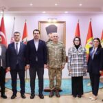 AK Parti Tekirdağ heyeti, Çorlu 5. Kolordu Komutanı Tümgeneral Davut Ala’yı makamında ziyaret etti.